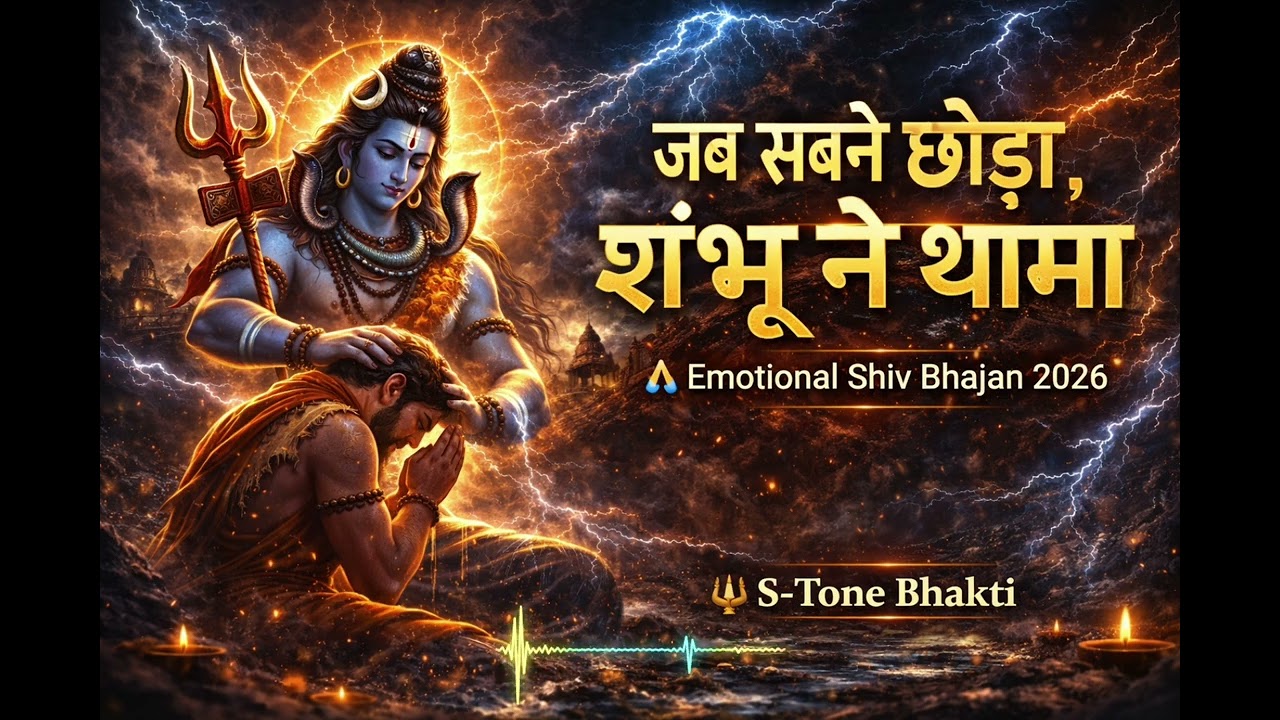 “मेरे महाकाल संभाल लेना” 🙏 | Heart Touching Shiv Bhajan 2026 | S-Tone Bhakti