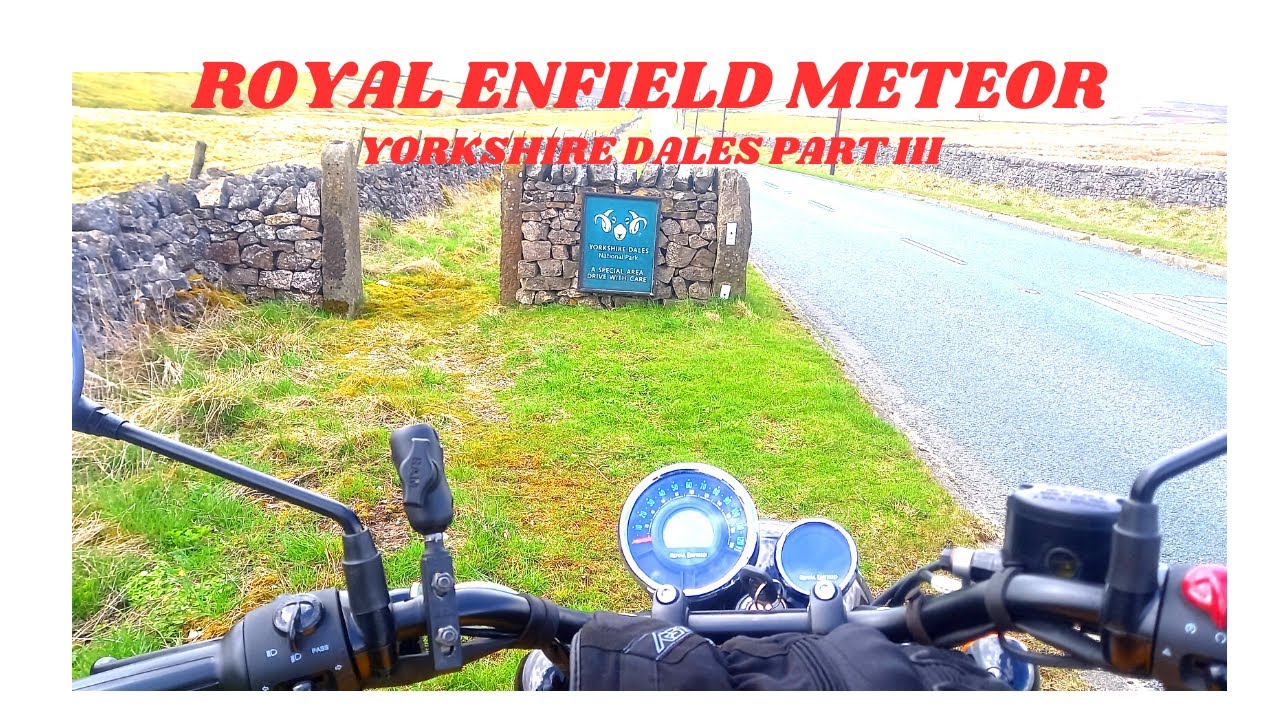 Royal Enfield Meteor ride from Threshfield to Kettlewell