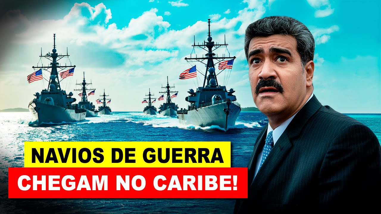 🔥URGENTE!! EUA enviam for&ccedil;as militares no Caribe e pode 