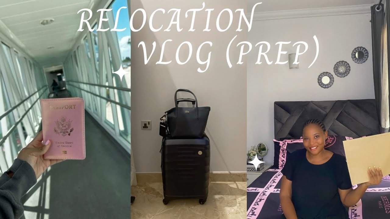 RELOCATION TRAVEL PREP VLOG| NIGERIA TO THE UK | PACKING NIGERIAN FOOD
