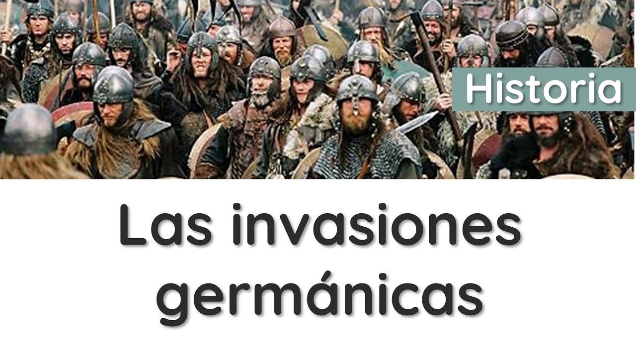 ⭐Las invasiones germánicas, el medievo, el nacimiento del mundo medieval 📘 aulamedia