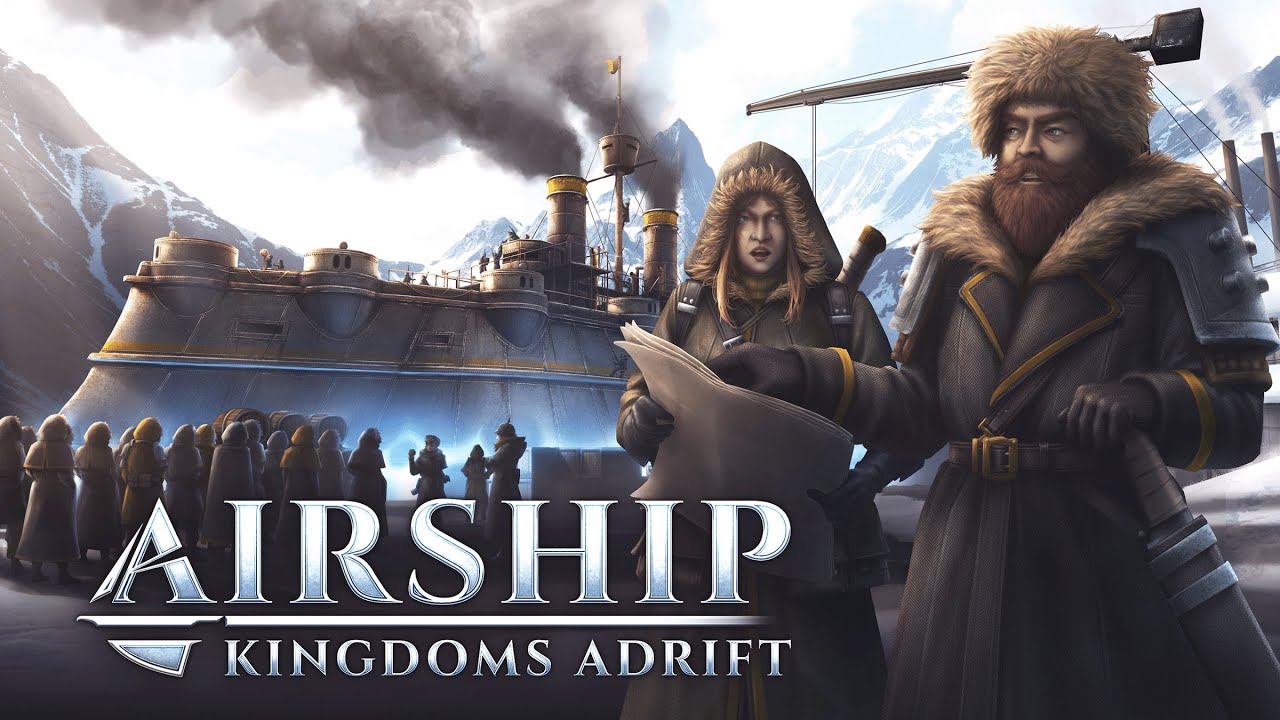 Airship Kingdoms Adrift - Trailer gameplay pc + Steam updated link 🔽