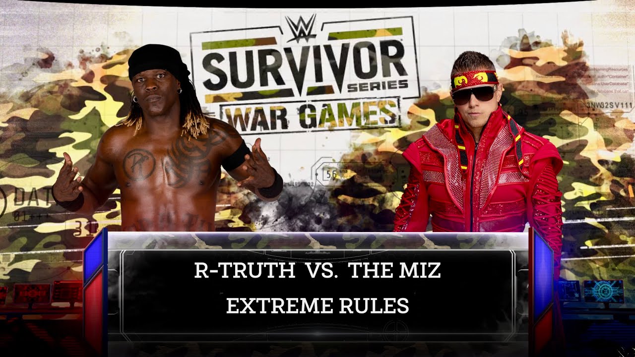 Miz vs R Truth | Extreme Rules Match | WWE 2K24 Gameplay PS5 4K 60fps