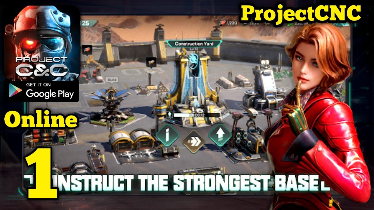 ProjectCNC Strategy Gameplay Part 1 (Android)