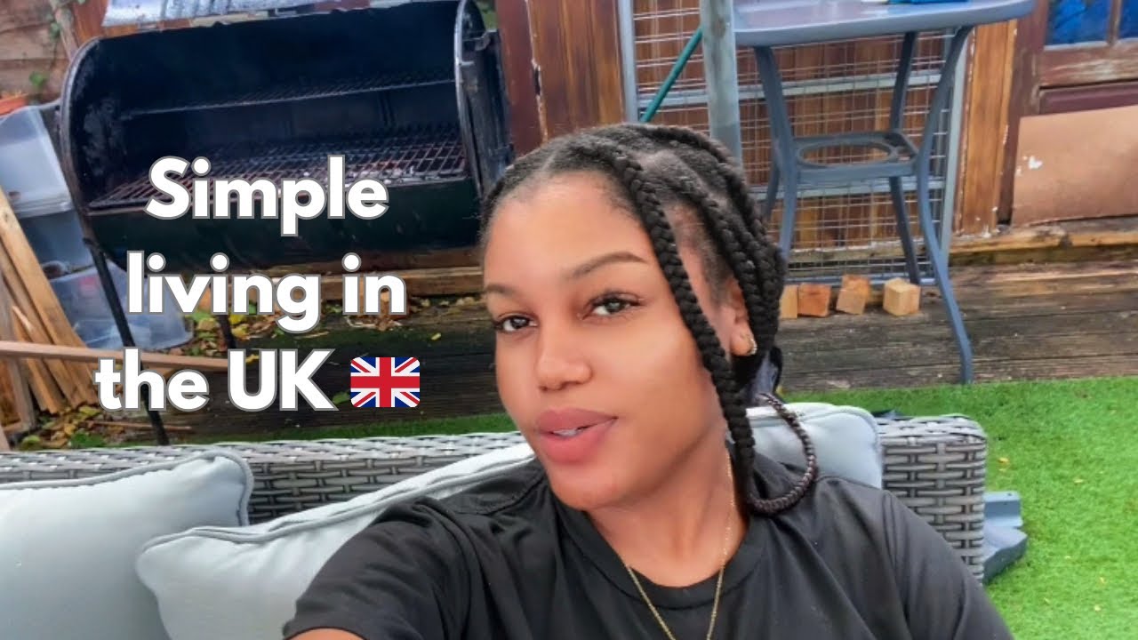 Outdoor grilling with my Jamaican family in the UK 🇬🇧