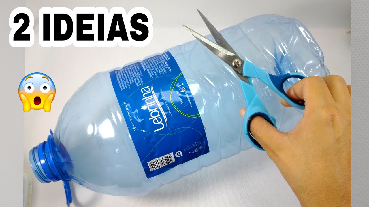 2 IDÉIAS INTELIGENTES COM GALÃO DE 5 LITROS | #BOTELLA #BOTTLE 💞