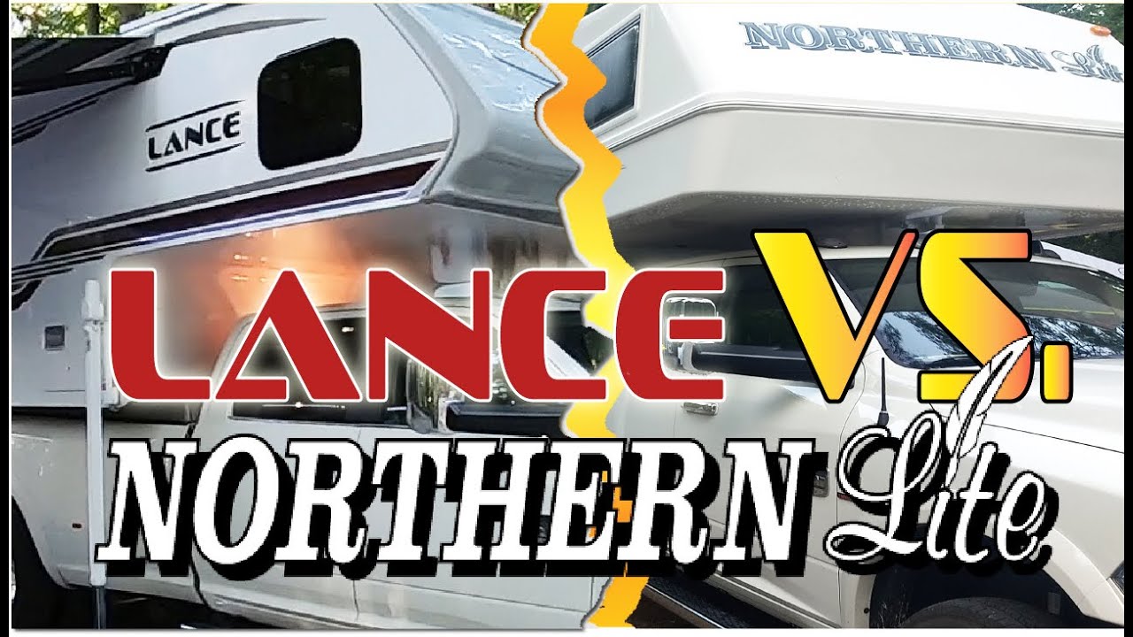 Кемперы Lance и Northern Lite Truck — сравнение экстерьера