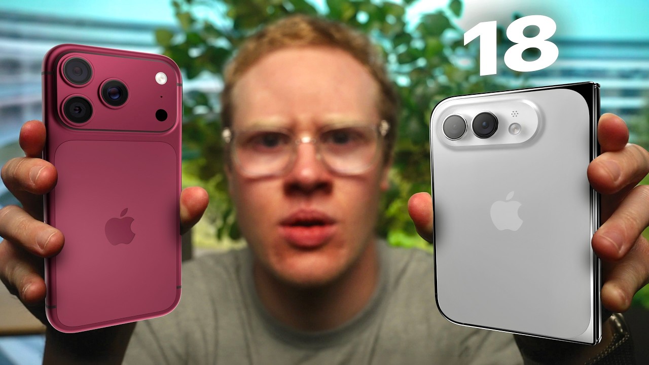 Утечка iPhone 18 Pro и Fold! Все новые функции раскрыты!
