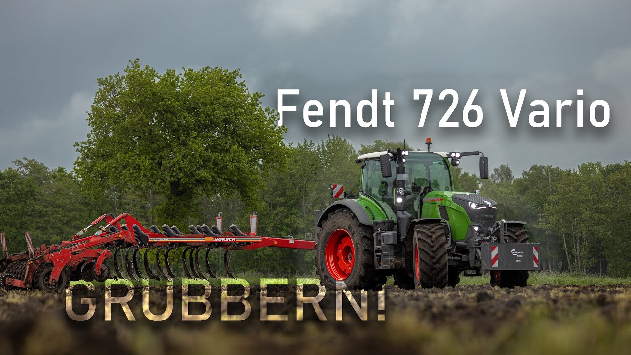 Fendt 726 Gen 7 Vario! Die neuste Generation Fendt! | Grubbern mit Horsch Tiger| Landwirtschaft 2023