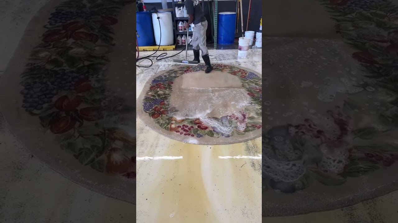 Oriental Rug Cleaning of Indianapolis - Super dirty rug