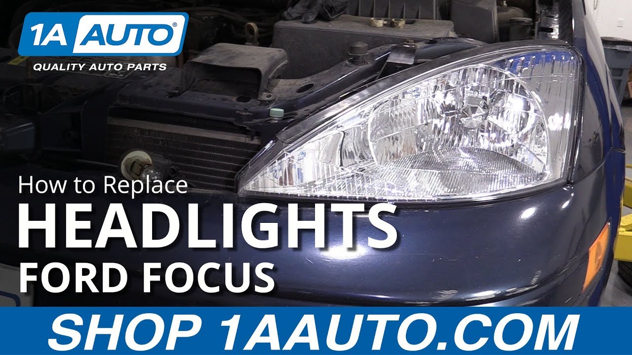 How to Replace Headlights 00-02 Ford Focus