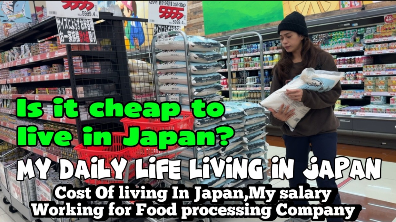🇯🇵 My Salary as a Filipino Worker in Japan + Cost of Living In Japan | Food Processing Job | Daily