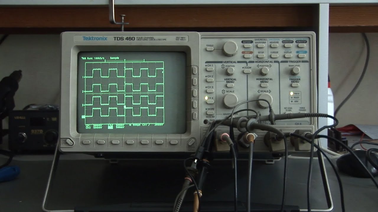 Tektronix TDS 460 repair part 4