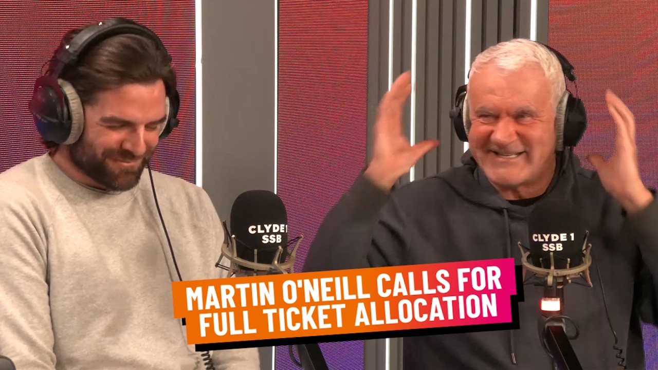 MARTIN O'NEILL CALLS FOR FULL TICKET ALLOCATION | TUESDAY 10TH FEBRUARY
