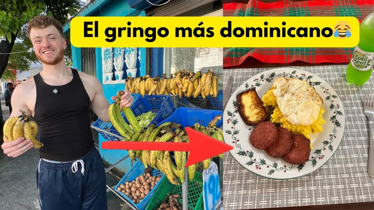 Un Gringo Aprendió a Hacer Mangú en República Dominicana 🇩🇴 