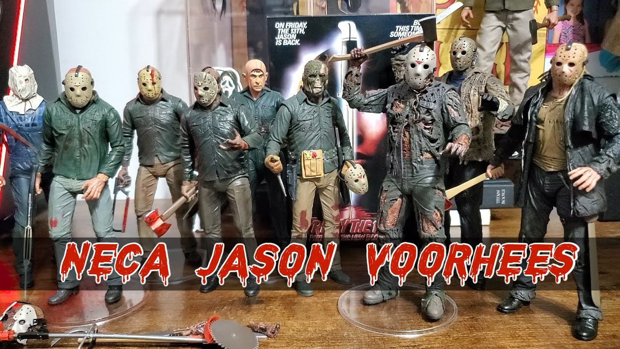 ALL NECA Ultimate Jason Voorhees Figures