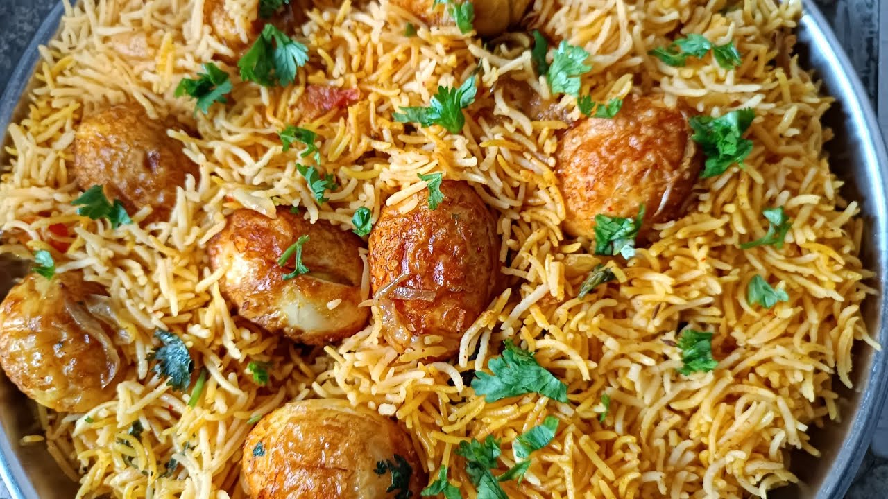 Restaurant style egg biryani easy and tasty | Urmila kitchen