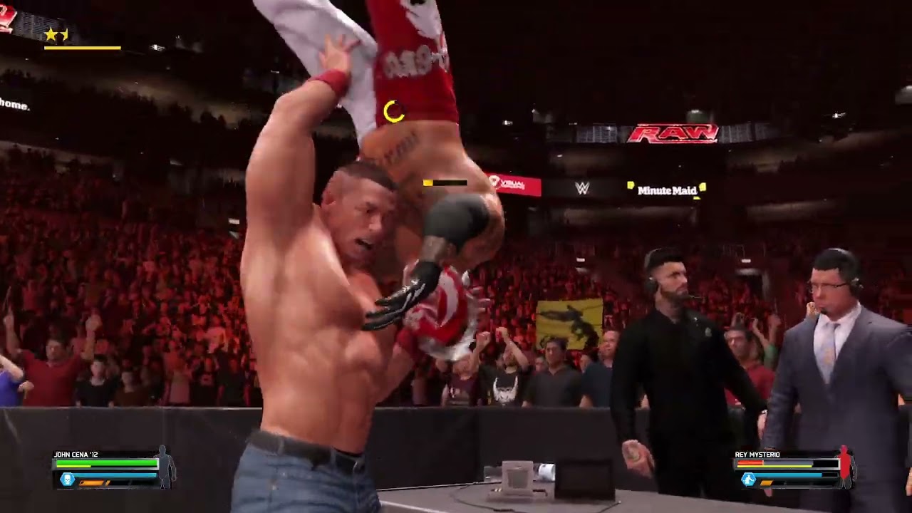wwe 2k25 john cena vs rey mysterio