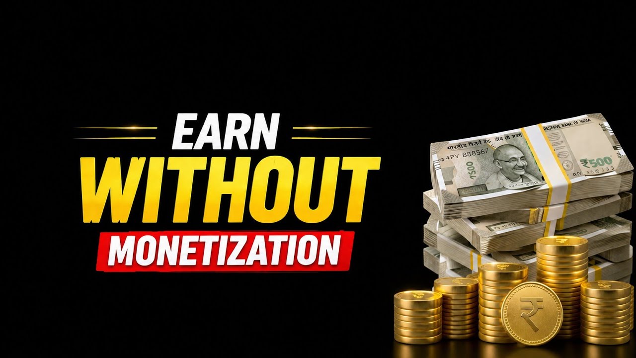 YouTube Earning Before & After Monetization | How to Earn Money from YouTube Without Monetization 