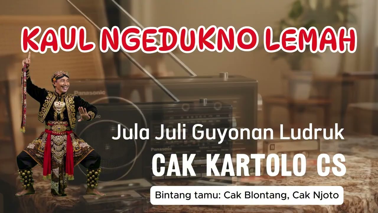 LUDRUK KARTOLO CS : KAUL NGEDUKNO LEMAH #lucu #ludruk #cakkartolo #komedi #guyonan