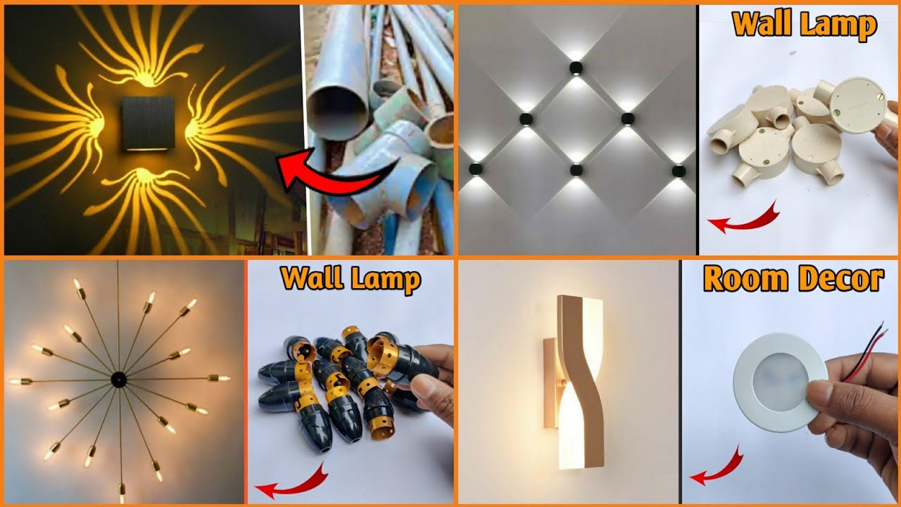 4 Amazing Wall Decoration Ideas | Antique Wall Lamp | Diy Wall Decor | Wall Decoration Ideas