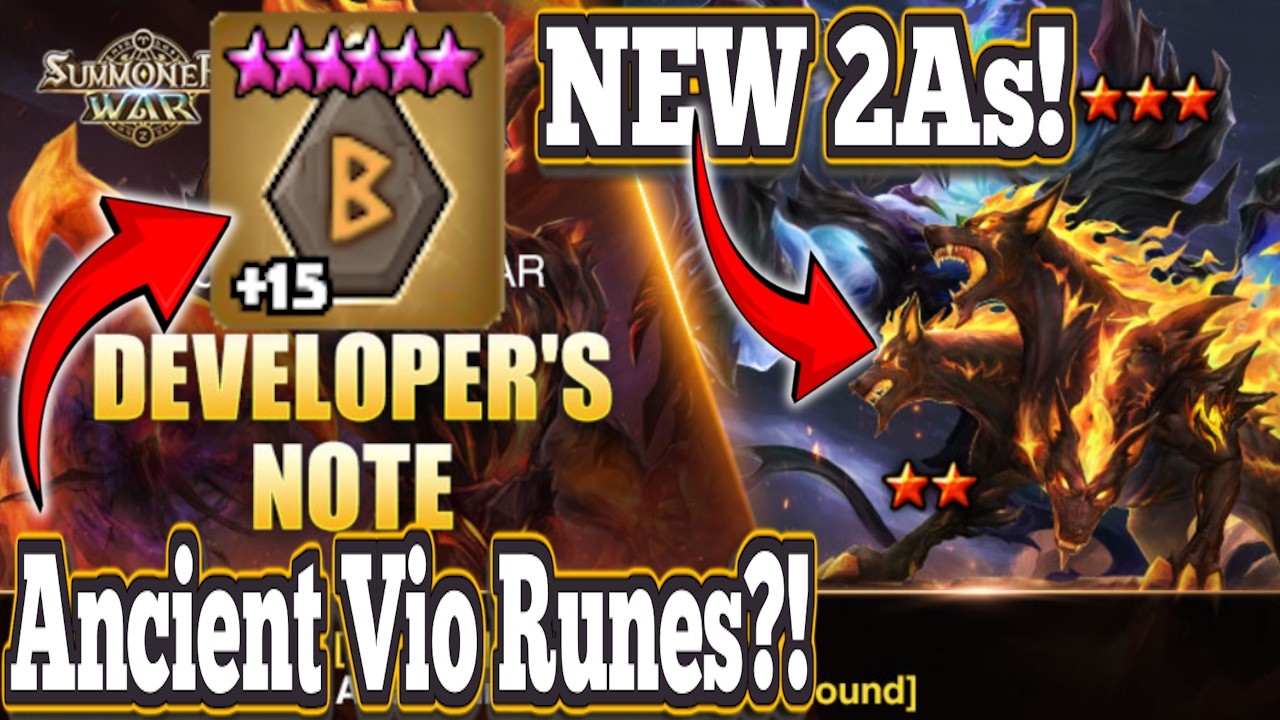 Finally New 2A's!!! And ANCIENT VIOLENT RUNES?!!! - Summoners War