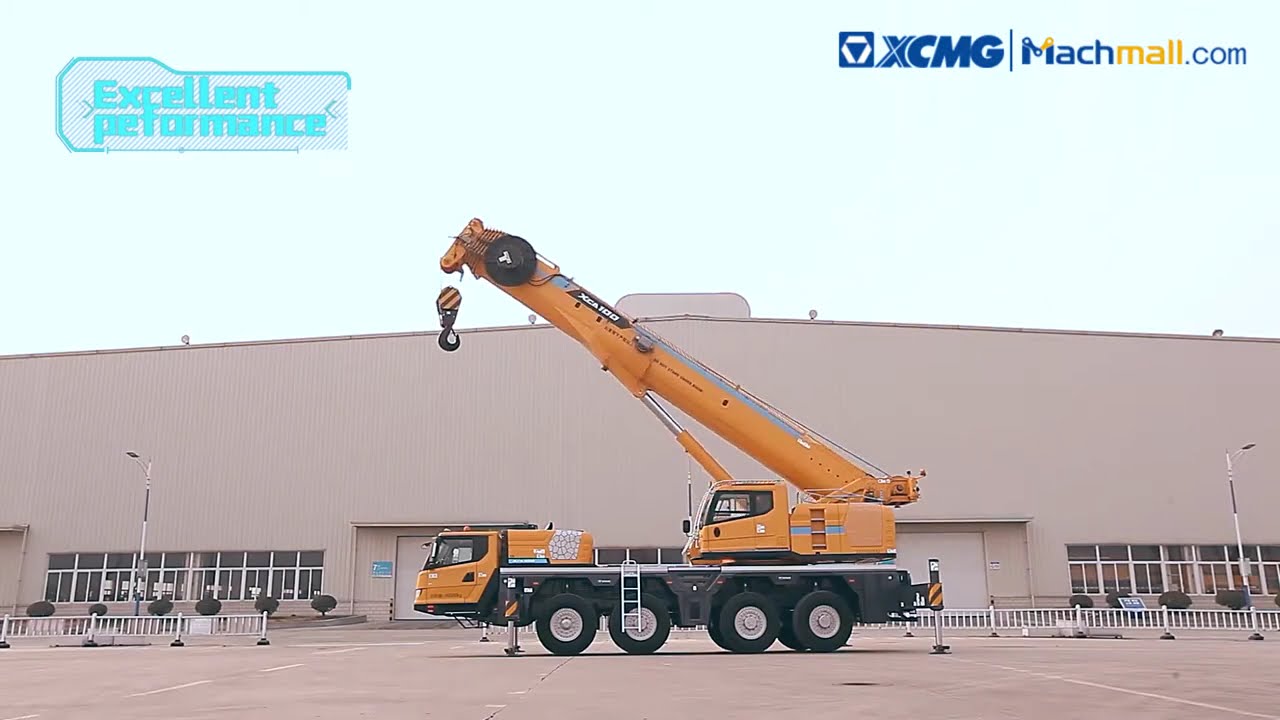 XCMG 100 Ton All Terrain Truck Crane XCA100 | XCMG Machines