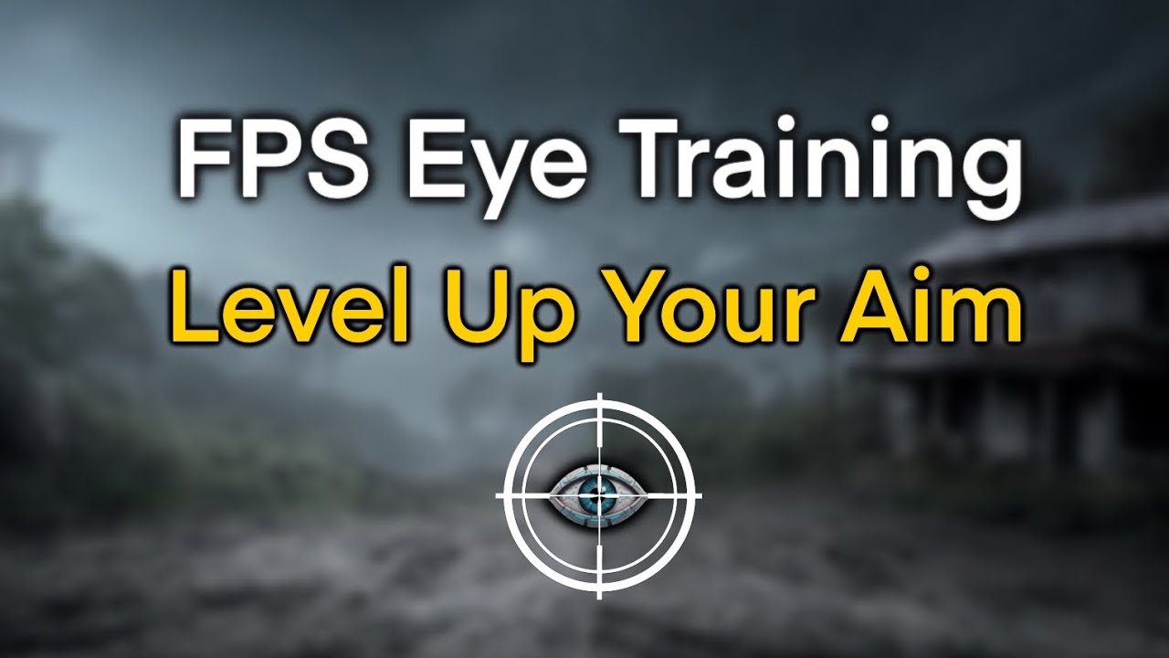 FPS Eye Training - Improve Aim And Peripheral Vision for Gamers | (HIGH FPS)