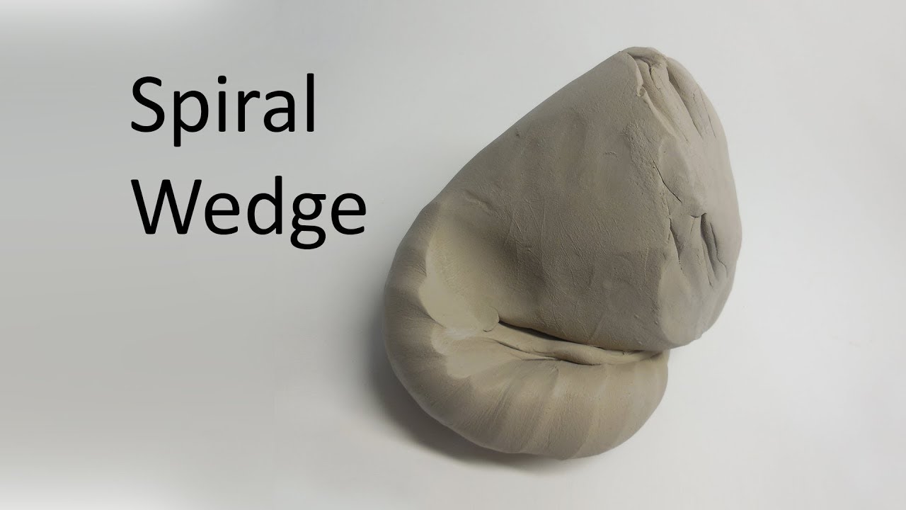 1. Spiral Wedging: Jeff Kell shows how to wedge clay for throwing.