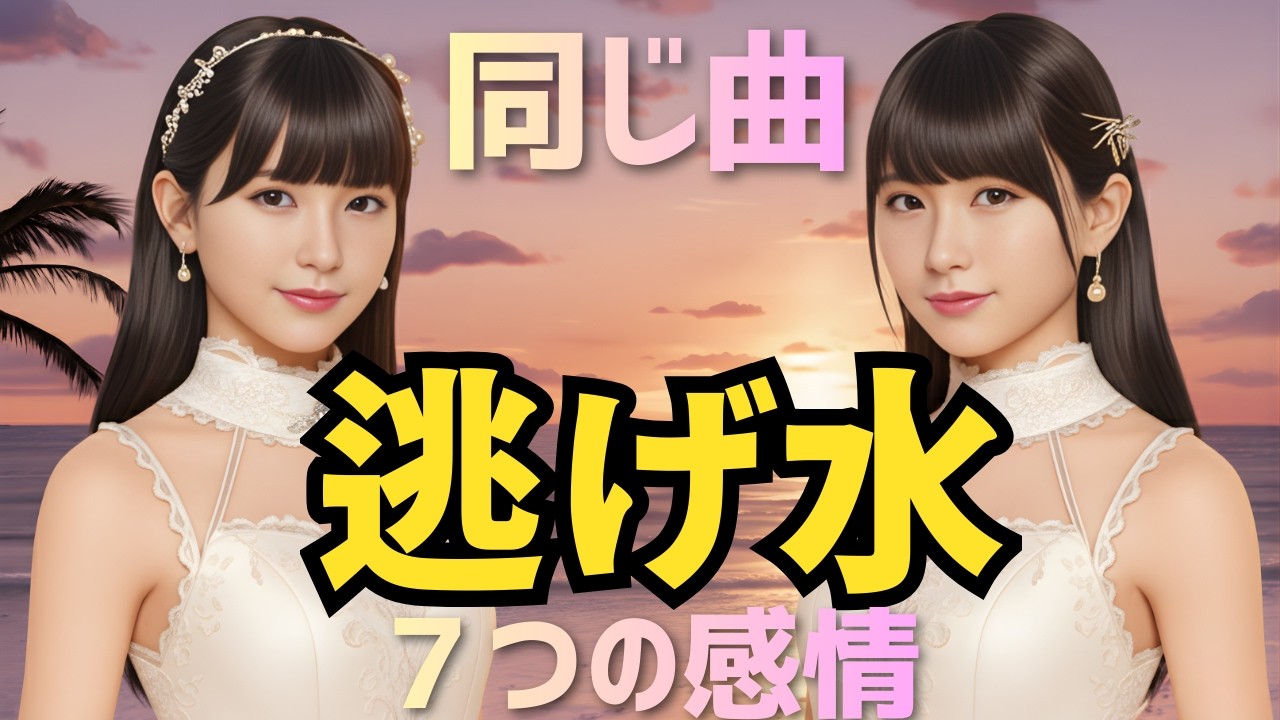 乃木坂46『逃げ水』７つのアレンジで“熱を帯びた想いめぐり”【女性AI Cover】