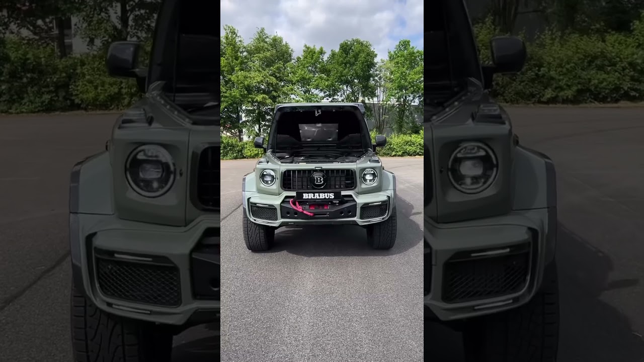 #Mercedes #Brabus #G800 4x4&sup2; based on #AMG #G63 🔥