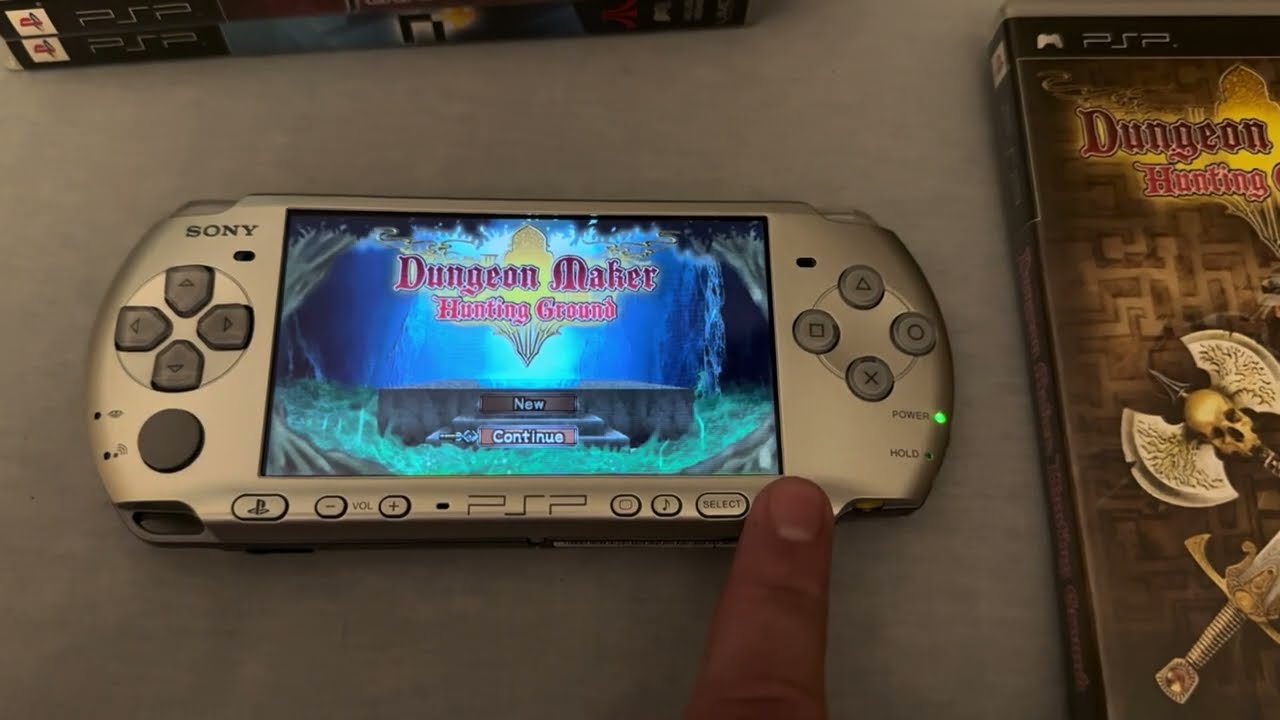 Testing a Silver PSP-3000 and 8 Additional Games
