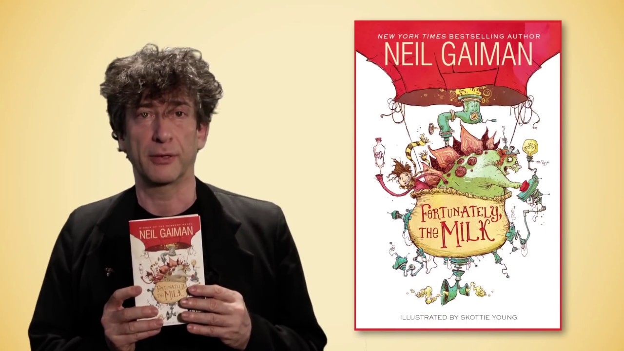 Neil Gaiman's FORTUNATELY, THE MILK | Book Trailer | Something Odd Happened...