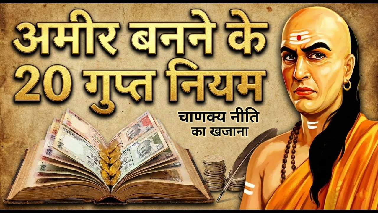 पैसा नहीं है? तो चाणक्य की ये 20 बातें जरूर सुनना | Chanakya Niti for Wealth #chanakyaniti