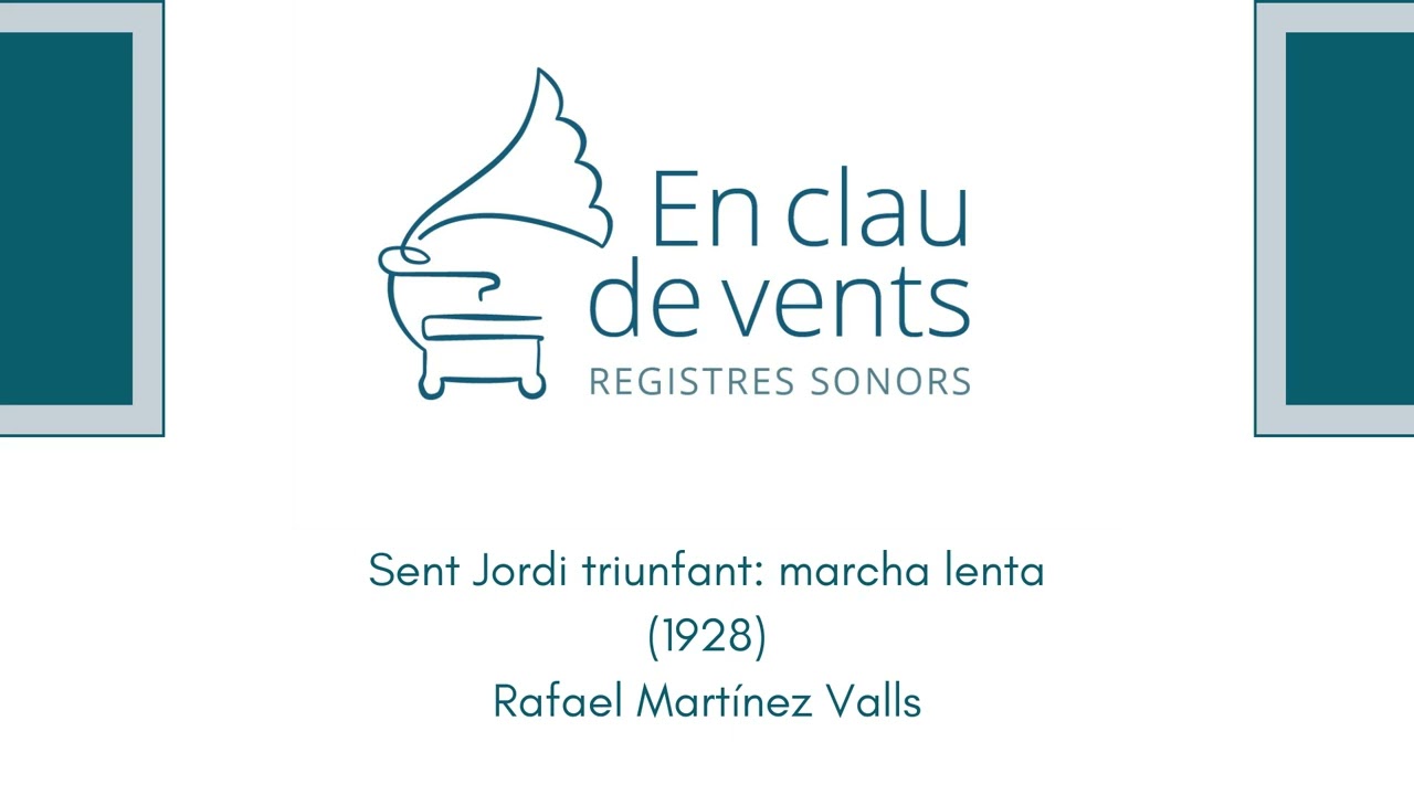 En clau de vents - SENT JORDI TRIUNFANT (1928) - Rafael Mart&iacute;nez Valls (1895-1946)