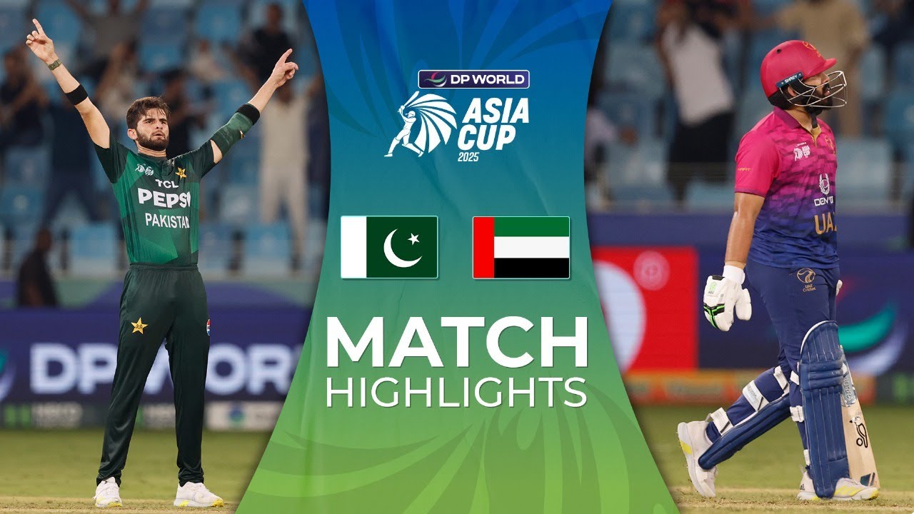 Match 10 | Pakistan vs United Arab Emirates | Match Highlights | DP World Asia Cup 2025