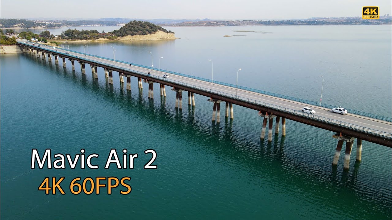 Mavic Air 2 ile 4K 60Fps Video | Adana Seyhan Baraj Gölü