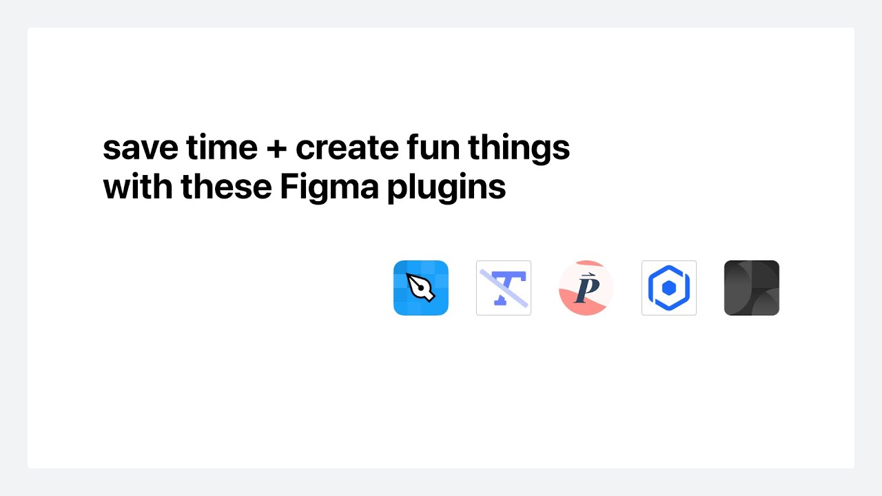 5 favorite Figma plugins