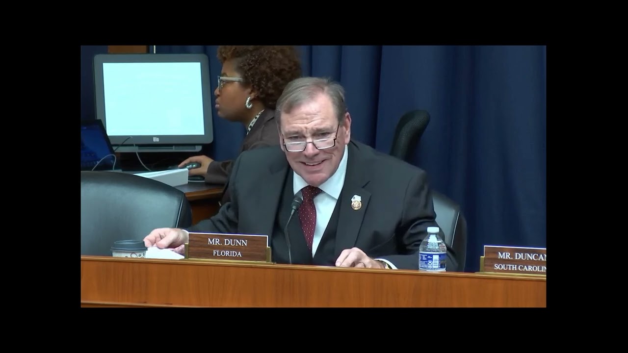 Congressman Dunn Expresses Concerns About Artificial Intelligence