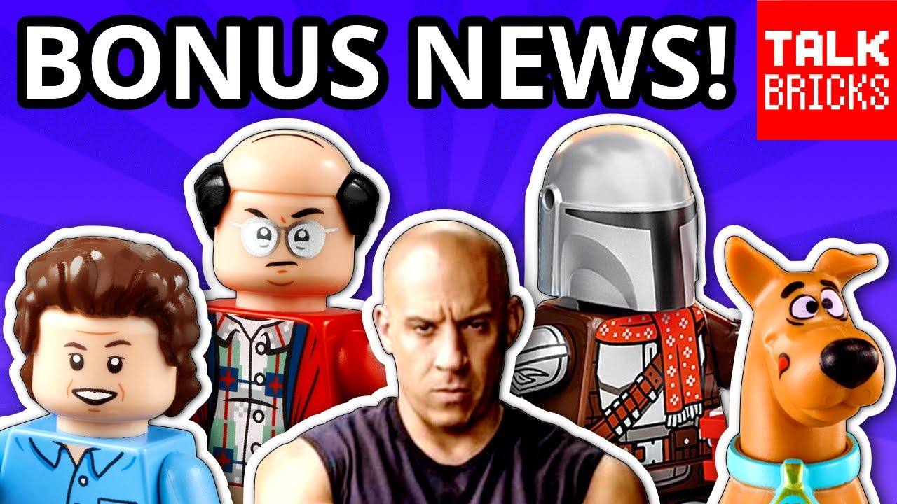 BONUS LEGO NEWS! LEGO Fast & Furious Movie?! Seinfeld! More Ninjago City! Scooby Doo! Comic Con 2021