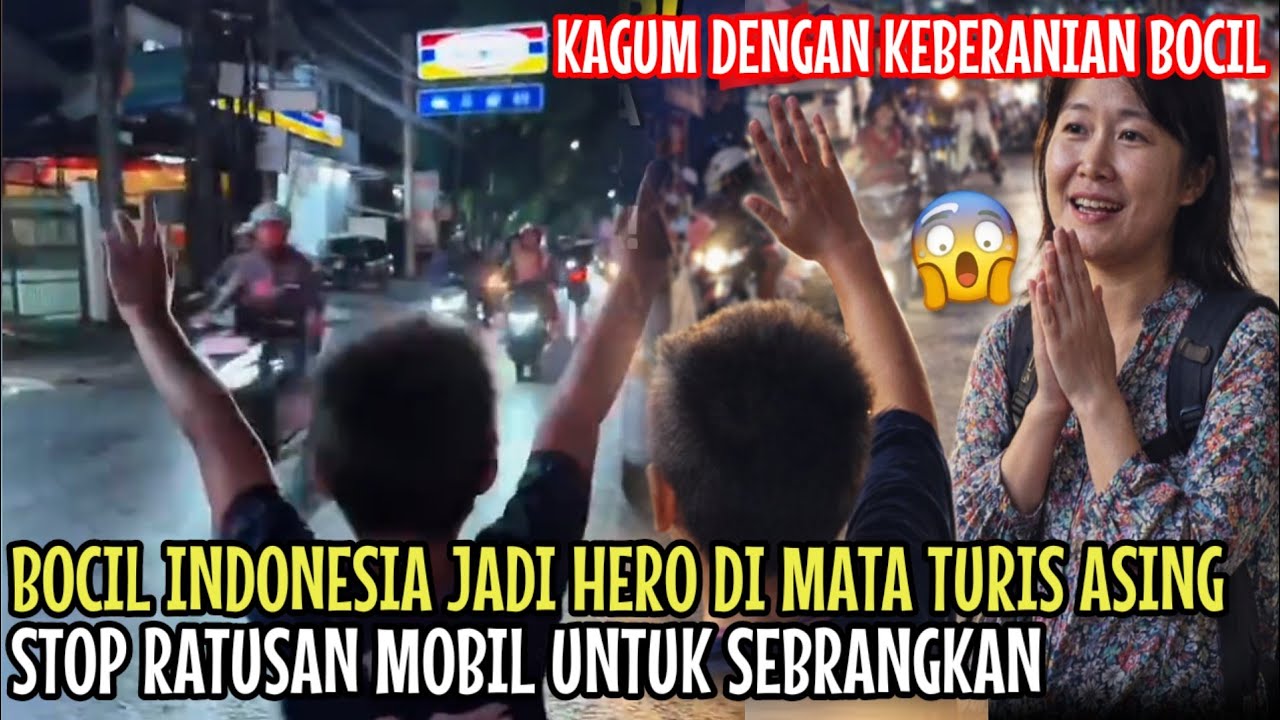 Иностранных туристов заставляют замолчать ‼️Индонезийские дети осмеливаются останавливать свои ма...