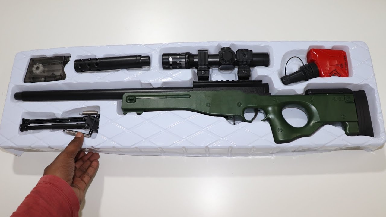 PUBG AWM Toy Gun – Freefire AWM Toy Gun Unboxing & Testing – Chatpat toy tv