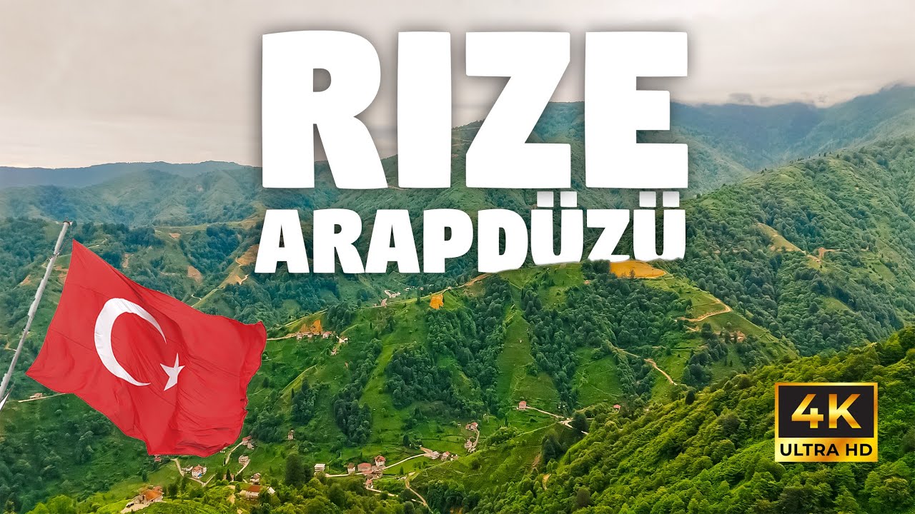 ✨ Rize – Arapdüzü – Türkiye | 4K UHD | Turkish Black Sea ✨