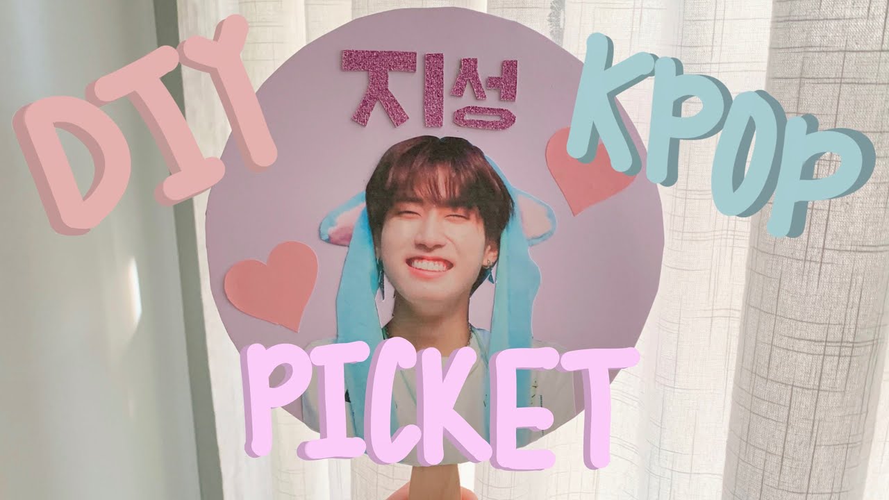 how to make a kpop picket (han jisung edition) !!