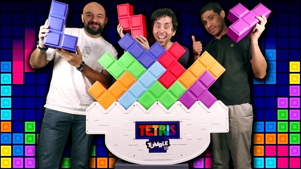 Juguemos TETRIS JENGA versión GIGANTE!!!