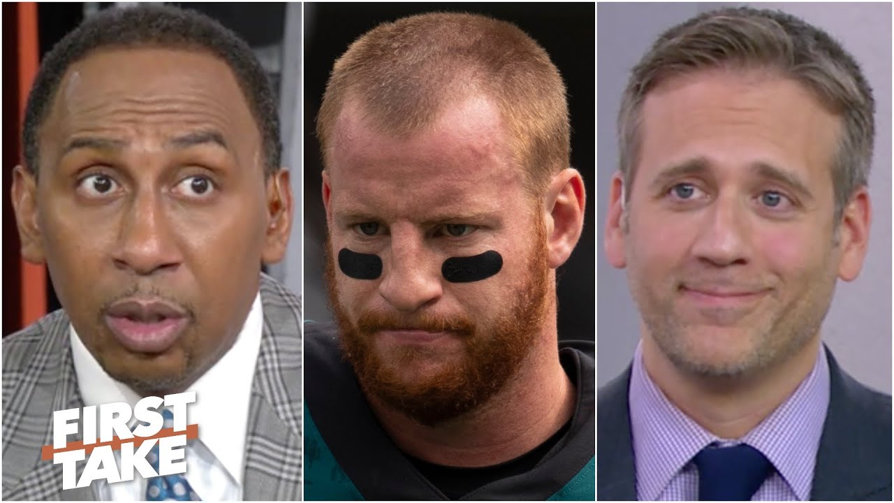 Max's drastic Carson Wentz trade proposal sets off Stephen A. | First Take