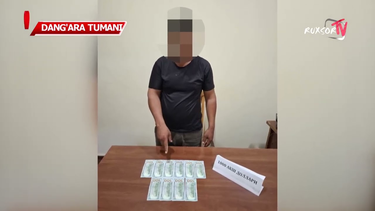DANG'ARADA IKKI MANSABDOR SHAXSLAR PORA BILAN QO'LGA TUSHDI