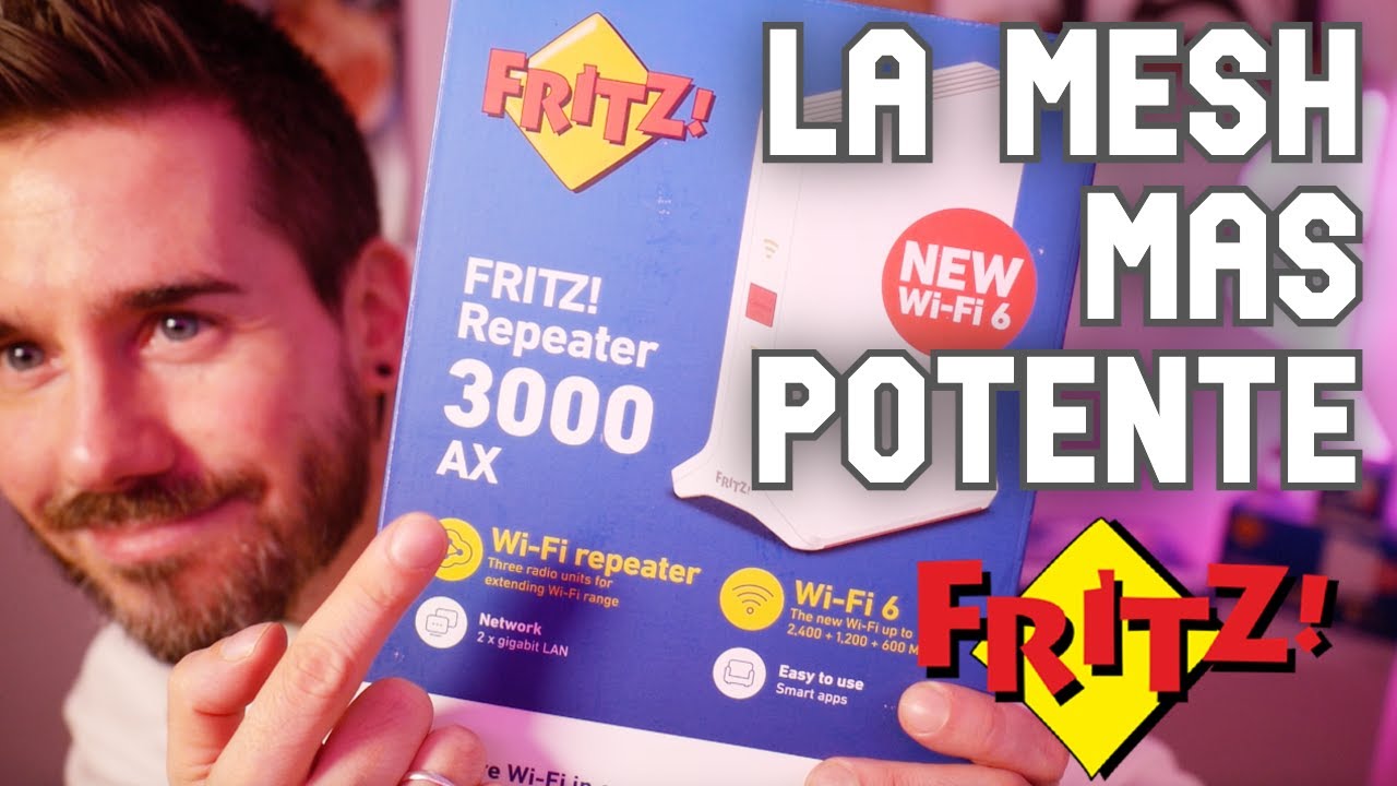 Monto una red MESH para ampliar y mejorar la señal WiFi de mi casa con 2 dispositivos Fritz!