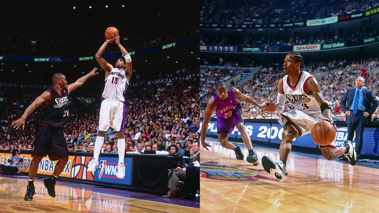 Allen Iverson vs Vince Carter EPIC Duel | 2001 Eastern Conference Semifinals