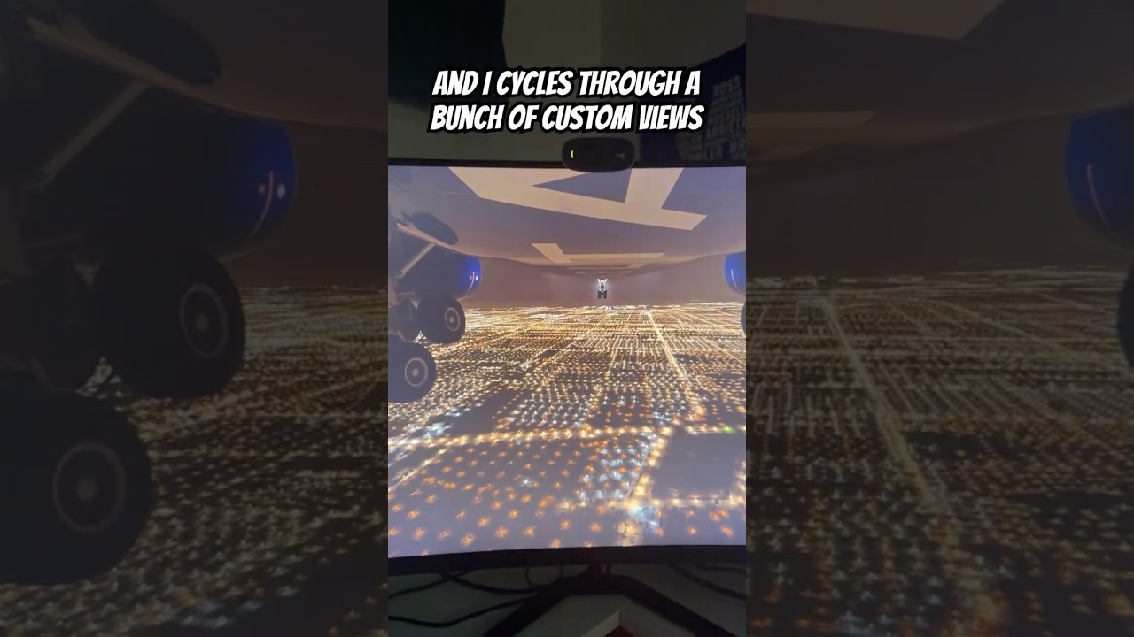 How to get custom passenger views on Microsoft flight simulator MSFS  #aviation #airplane #shorts